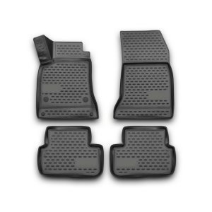 Mercedes GLA Class Floor Mats - Omac - Rubber TPE - Black - 2015-2019